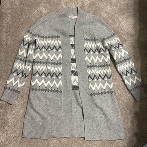 Long cardigan sweater from Loft